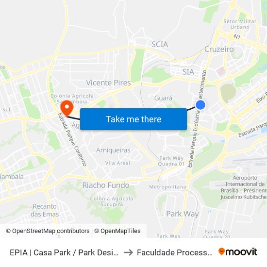 EPIA | Casa Park / Park Design to Faculdade Processus map