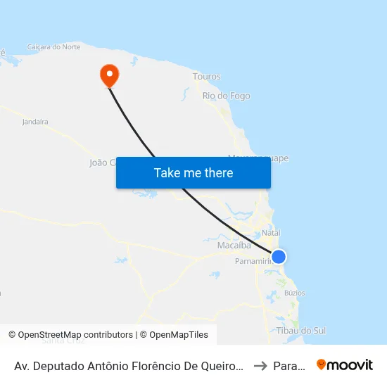 Av. Deputado Antônio Florêncio De Queiroz, 2242 | Gelo E Gela to Parazinho map
