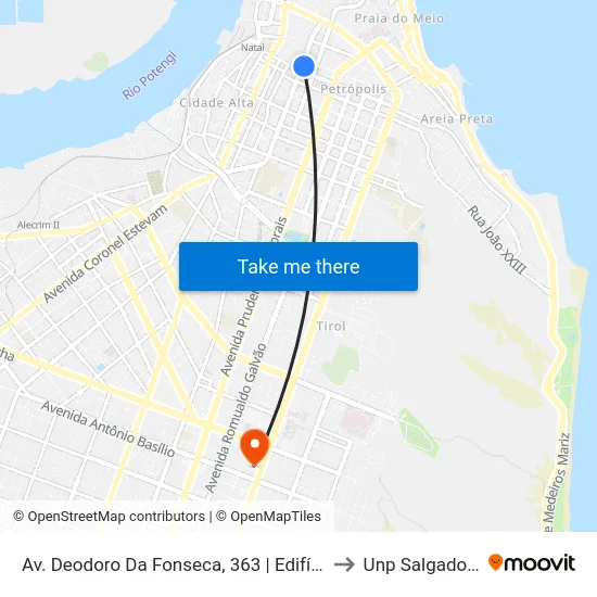 Av. Deodoro Da Fonseca, 363 | Edifício Chácara to Unp Salgado Filho map