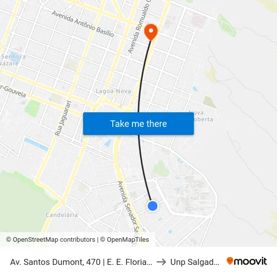 Av. Santos Dumont, 470 | E. E. Floriano Cavalcanti to Unp Salgado Filho map