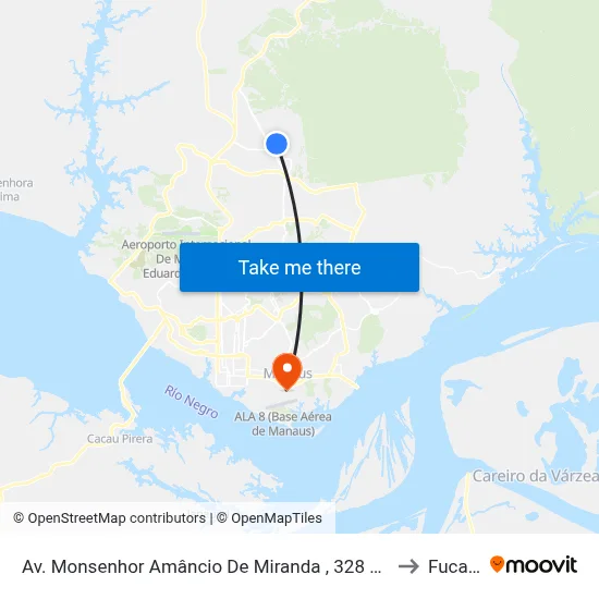 Av. Monsenhor Amâncio De Miranda , 328 B/C to Fucapi map