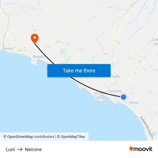 Luni to Neirone map