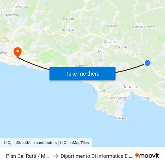 Pian Dei Ratti / Macelleria to Dipartimento Di Informatica E Matematica map