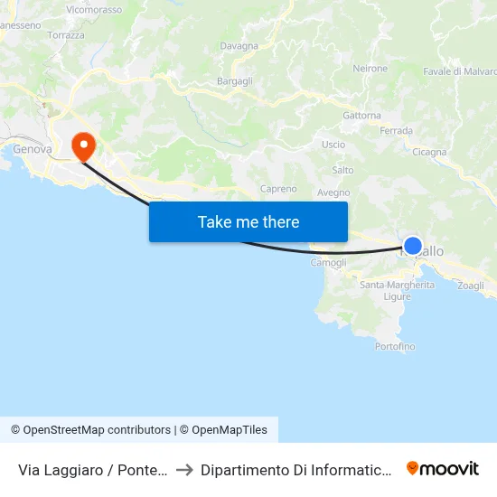 Laggiaro Street / Highway Bridge to Department of Computer Science and Mathematics map