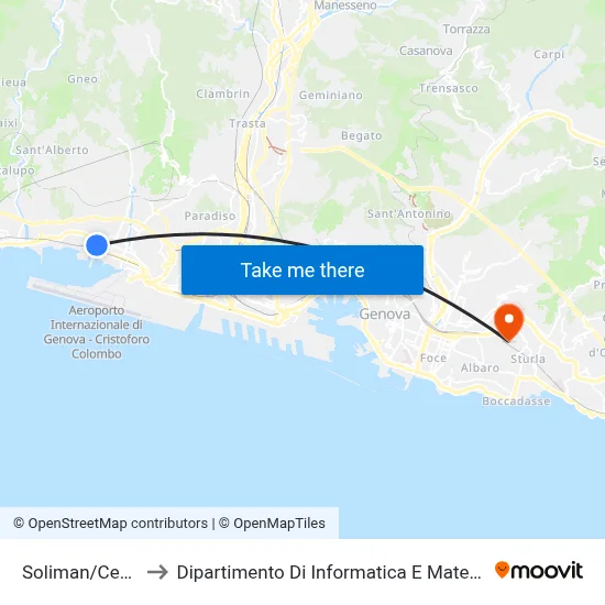 Soliman/Cerruti to Dipartimento Di Informatica E Matematica map