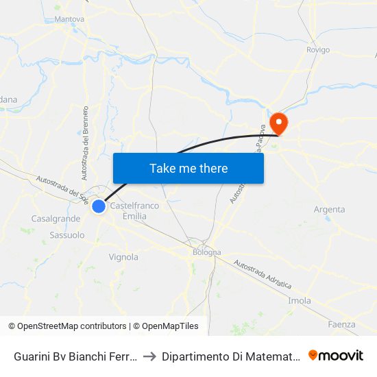 Guarini Bv Bianchi Ferrari to Dipartimento Di Matematica map