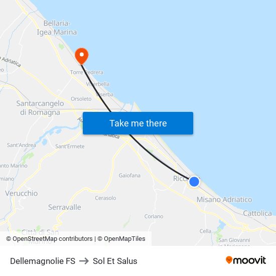 Dellemagnolie FS to Sol Et Salus map