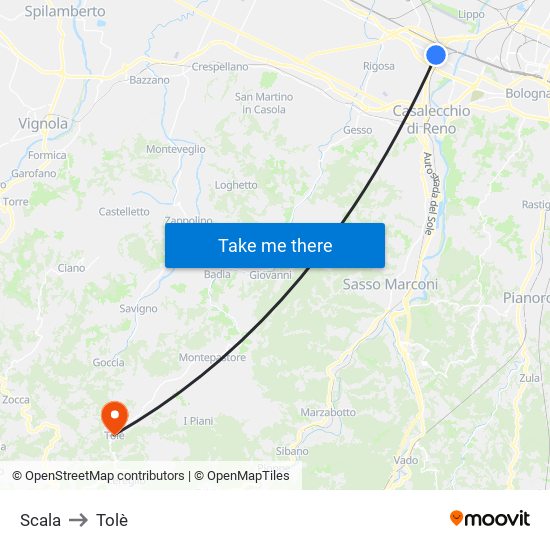 Scala to Tolè map