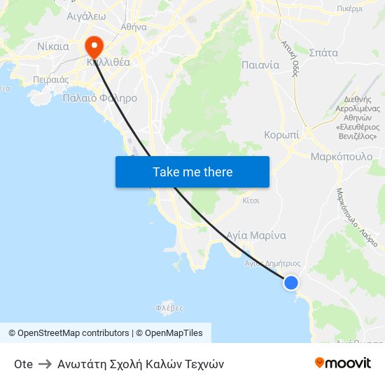 Ote to Ανωτάτη Σχολή Καλών Τεχνών map