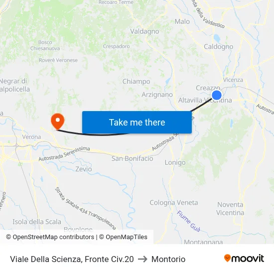 Science Avenue, Opposite #20 to Montorio map