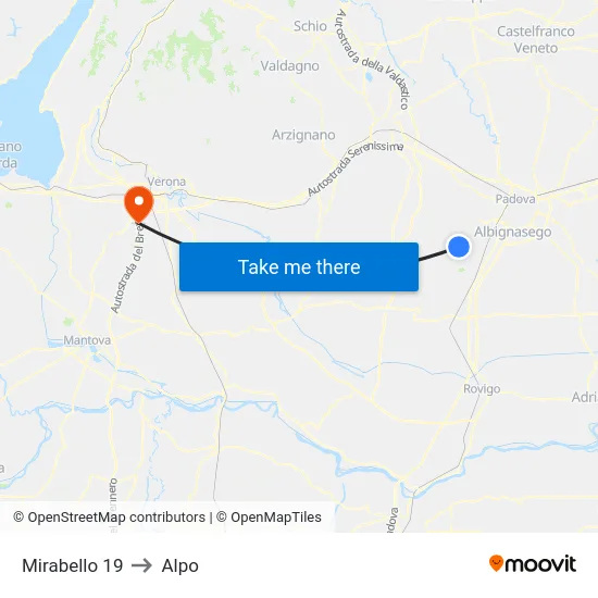 Mirabello 19 to Alpo map