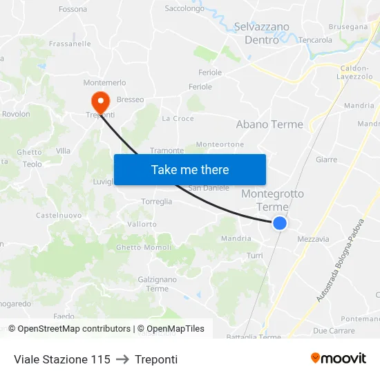 Station Avenue 115 to Three Bridges map