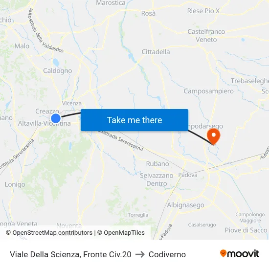 Science Avenue, Opposite #20 to Codiverno map
