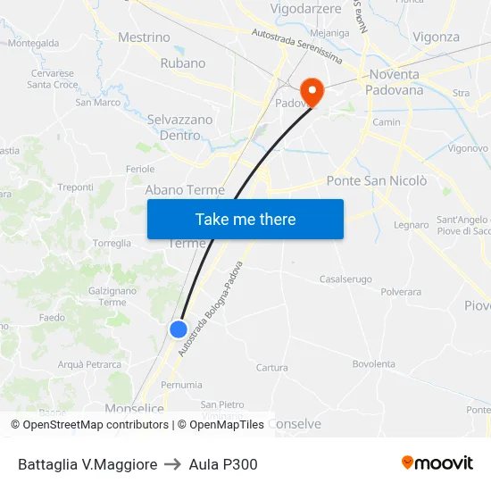 Battaglia V.Maggiore to P300 Hall map