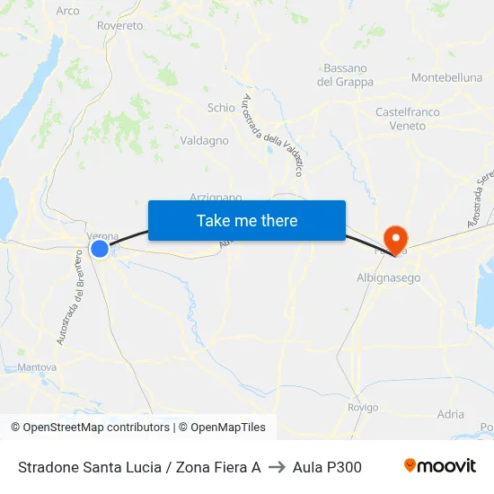 Santa Lucia Road / Fair Zone A to P300 Hall map
