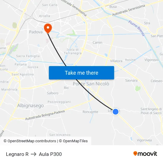 Legnaro R to P300 Hall map