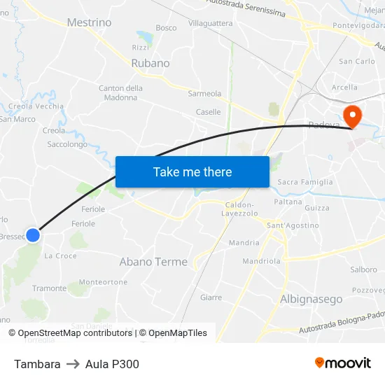 Tambara to P300 Hall map