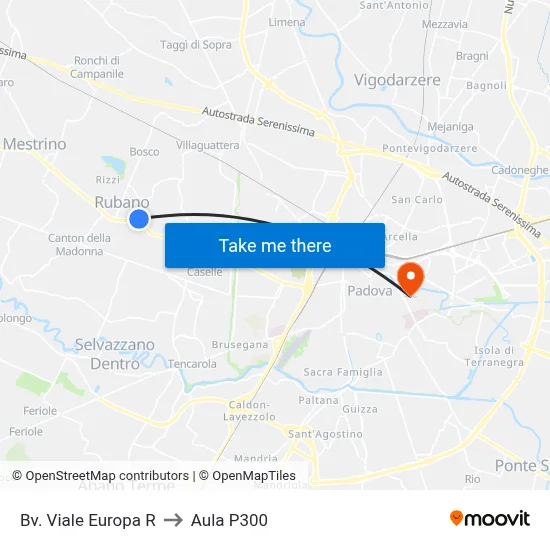 Europa Blvd R to P300 Hall map