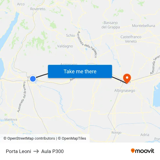 Lion Gate to P300 Hall map