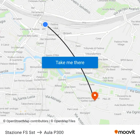FS Station SST to P300 Hall map