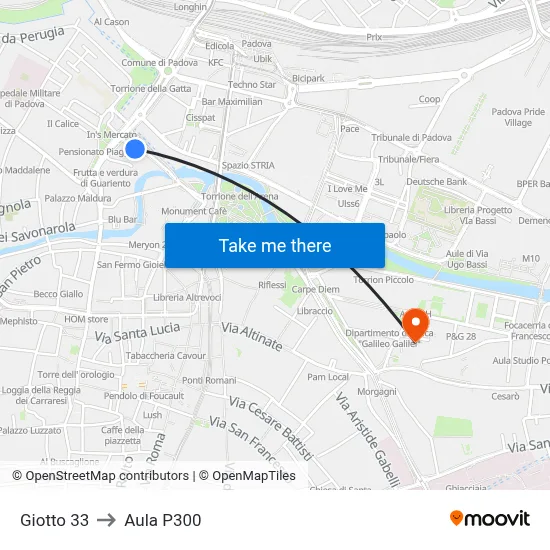 Giotto 33 to P300 Hall map