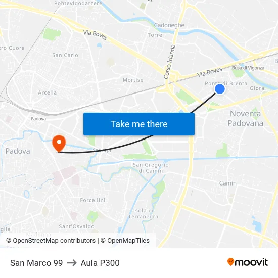 San Marco 99 to P300 Hall map