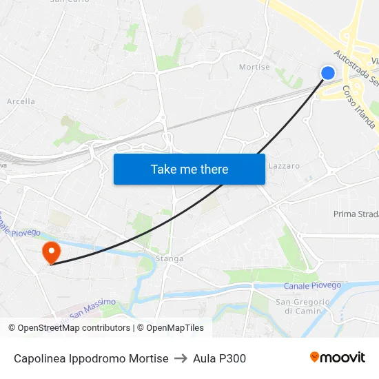 Mortise Hippodrome Terminal to P300 Hall map