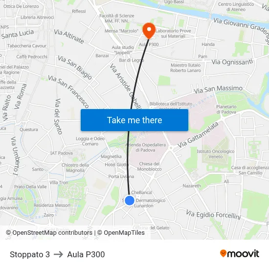 Stoppato 3 to P300 Hall map