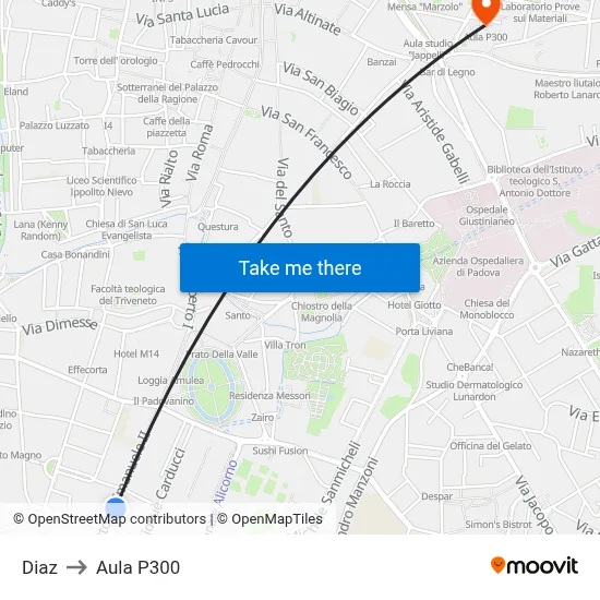 Diaz to P300 Hall map