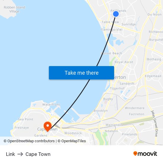 Link to Cape Town map