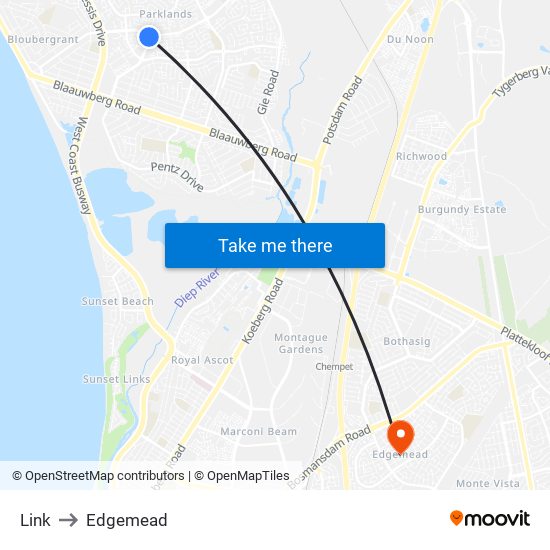 Link to Edgemead map