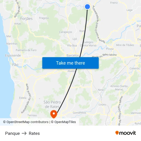 Panque to Rates map