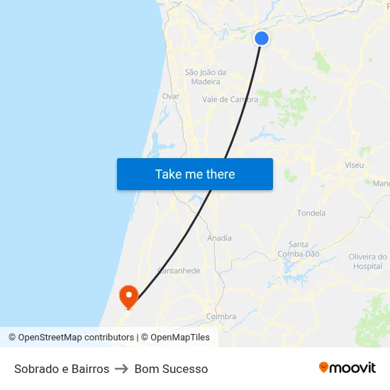 Sobrado e Bairros to Bom Sucesso map