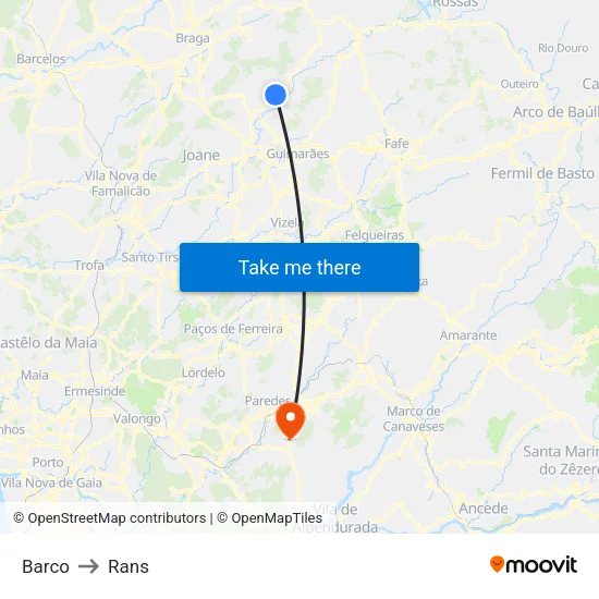 Barco to Rans map