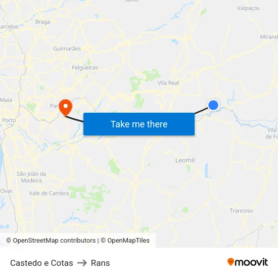 Castedo e Cotas to Rans map