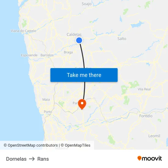 Dornelas to Rans map