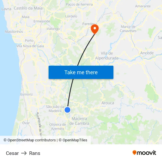Cesar to Rans map