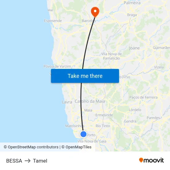 BESSA to Tamel map