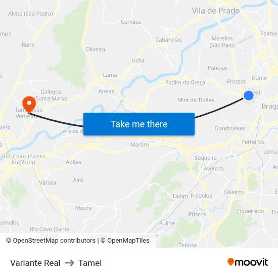 Variante Real to Tamel map