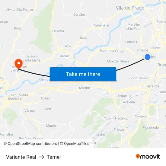 Variante Real to Tamel map