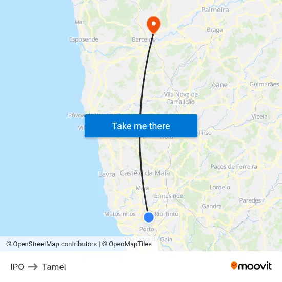 IPO to Tamel map