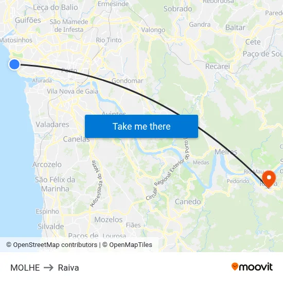 MOLHE to Raiva map