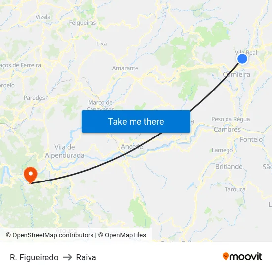 R. Figueiredo to Raiva map