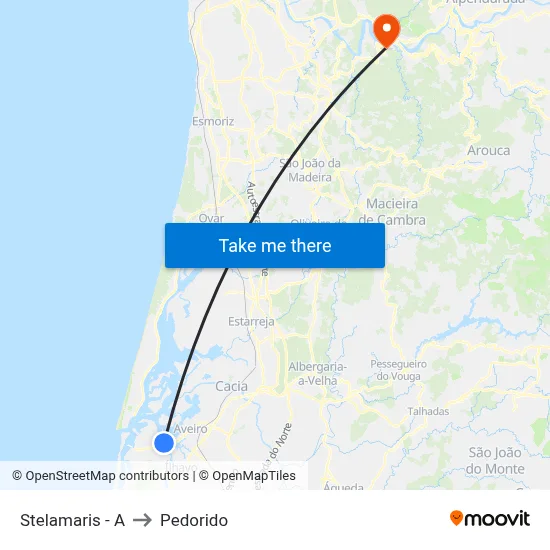 Stelamaris - A to Pedorido map