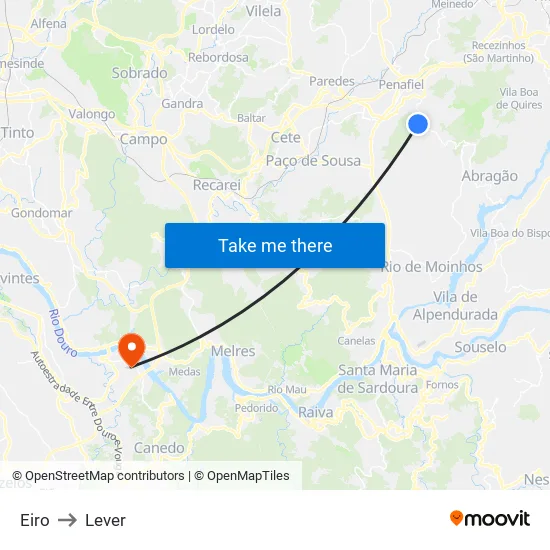 Futersil to Lever map