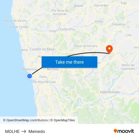 MOLHE to Meinedo map