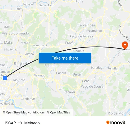 ISCAP to Meinedo map