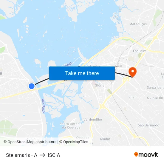 Stelamaris - A to ISCIA map