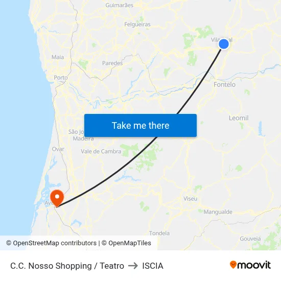 C.C. Nosso Shopping / Teatro to ISCIA map