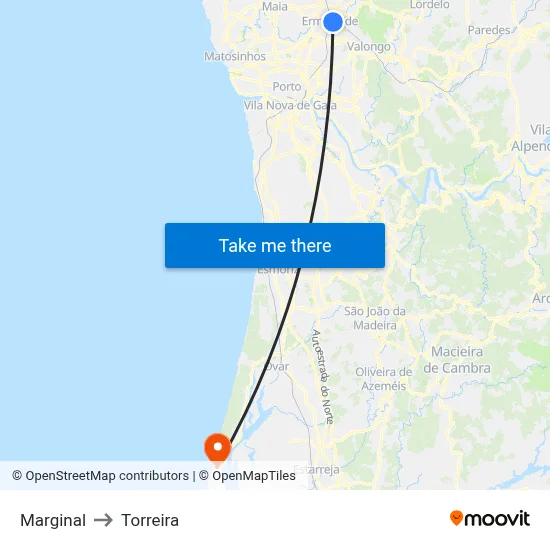 Marginal to Torreira map
